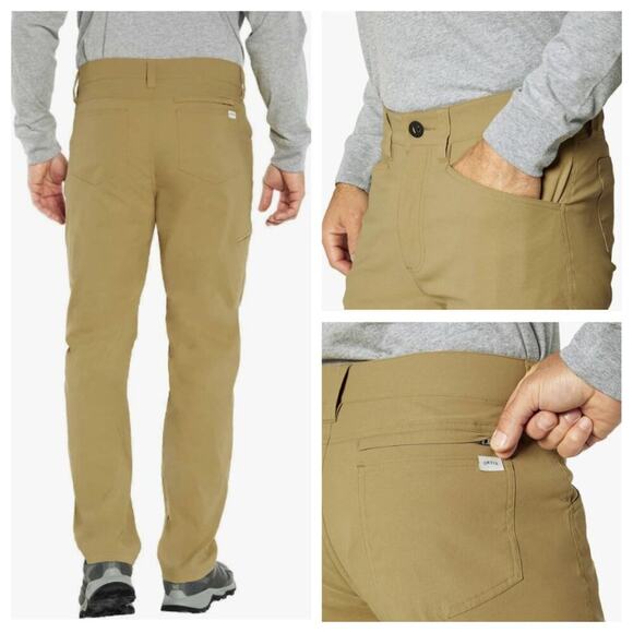 Bundle of 2 Orvis Men's Classic Collection Lightweight Tech Pant Size 38x29 - Picture 2 of 16